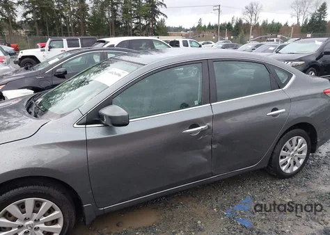 2015 Nissan Sentra Sv from USA, damaged, VIN 3N1AB7APXFY381716